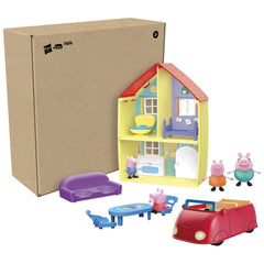 Peppa Pig family home combo stairs view – encourages storytelling and daily routines