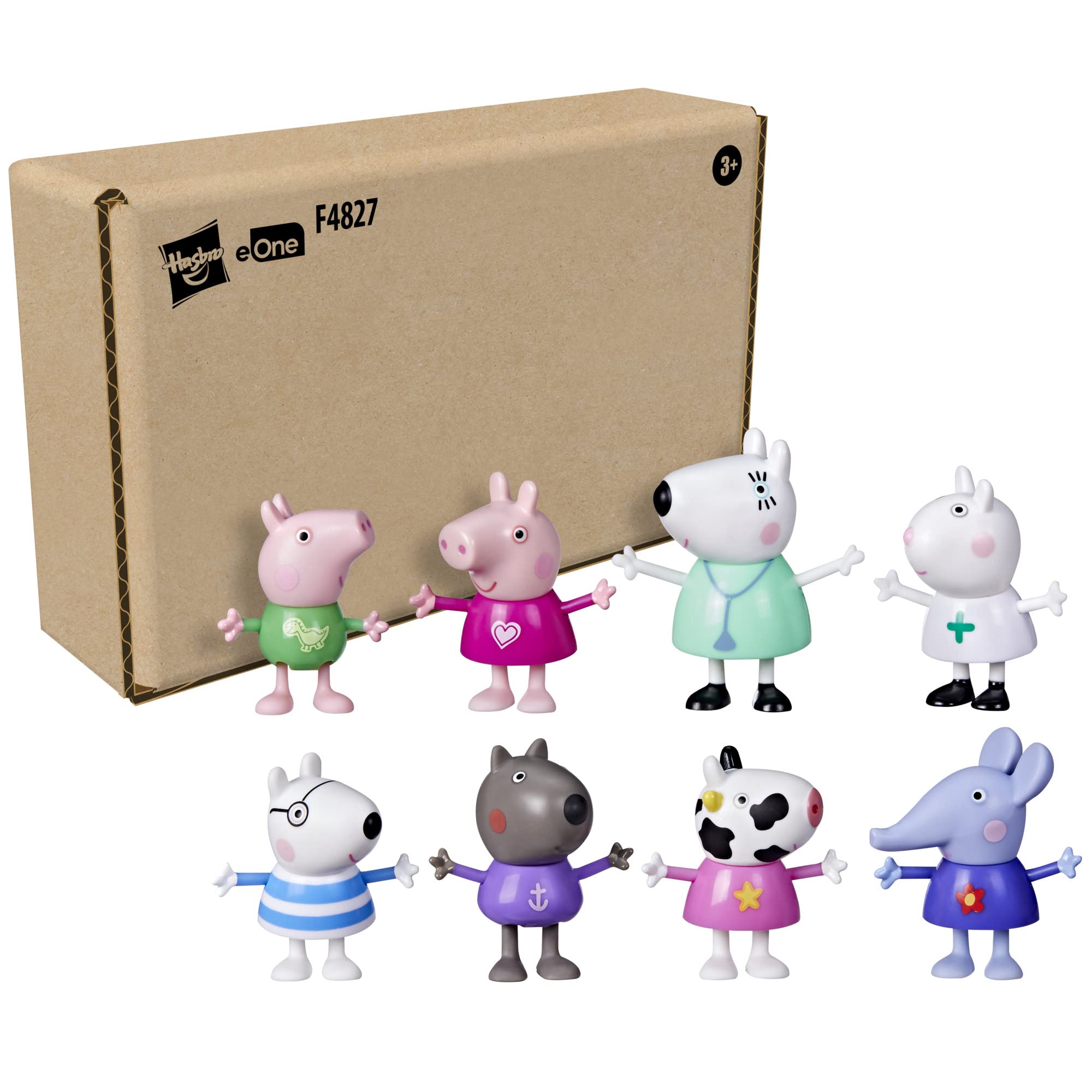 George Pig 3-inch figure for imaginative play with Peppa and friends.