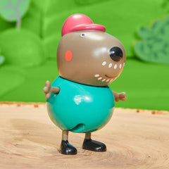 Peppa Pig Granddad Dog tow truck and figure for interactive storytelling