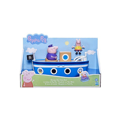 Removable deck on the Grandpa Pig’s Cabin Boat reveals the cabin below