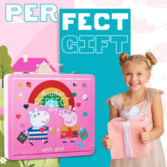 Peppa Pig Kids Art Set crayons ideal for smooth, bold coloring.