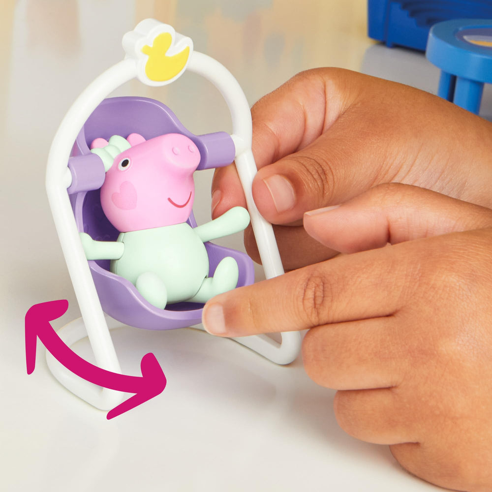Peppa Pig kitchen fridge opens for pretend cooking