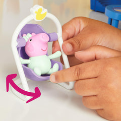 Peppa Pig kitchen fridge opens for pretend cooking