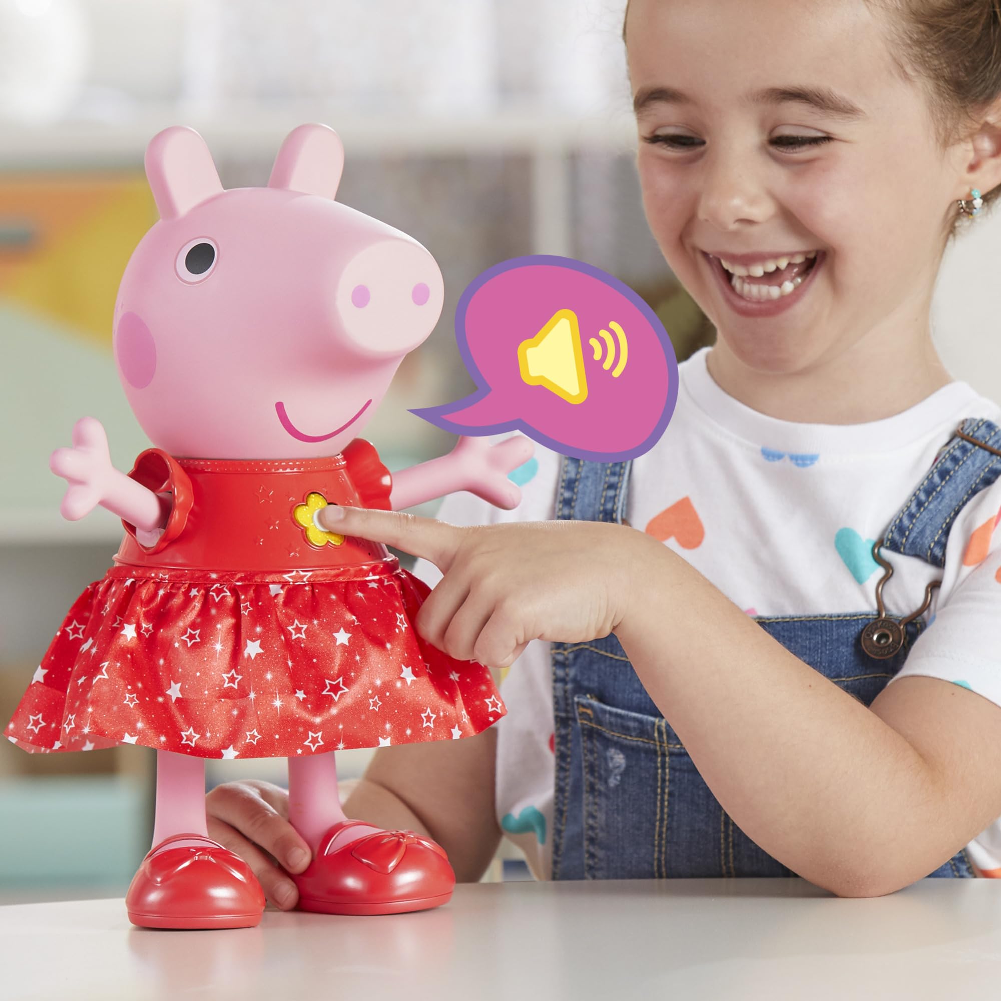 Peppa Pig Muddy Puddles Mode includes sound effects and Muddy Musical Statues.