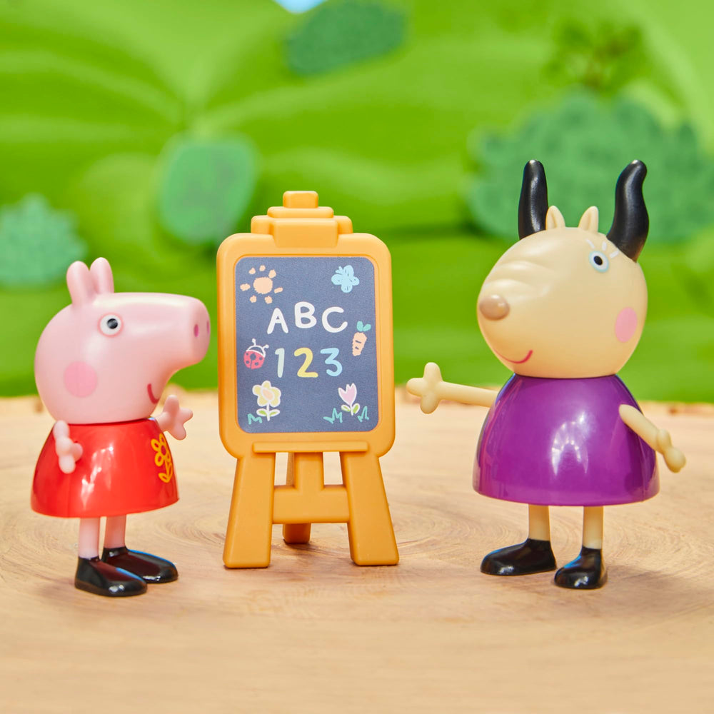 Peppa Pig Pep Peppas Playgroup Emily Elephant figure ready for learning adventures.