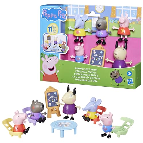 Peppa Pig Pep Peppas Playgroup Upside-down table for arts or lunchtime.