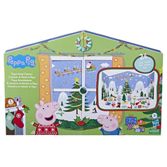 Peppa Pig Advent Calendar winter scene image evoking cozy countdown moments for kids.