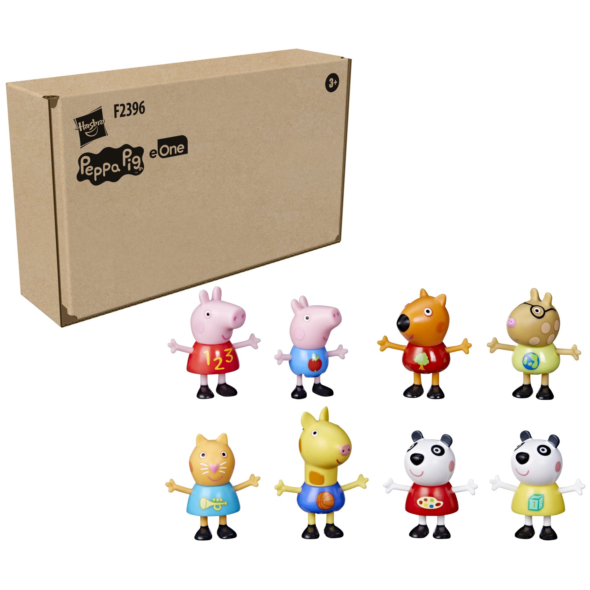 Peppa Pig Candy Cat figure completes classroom pretend play