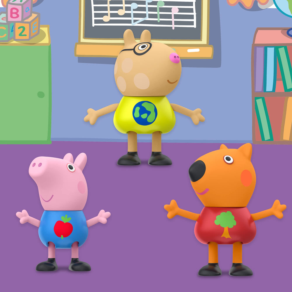Peppa Pig Gerald Giraffe figure adds height for role-play