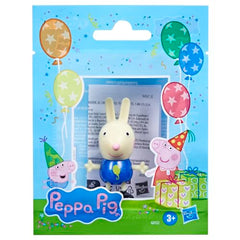 Peppa Pig shimmer outfit figure adds sparkle to pretend play.