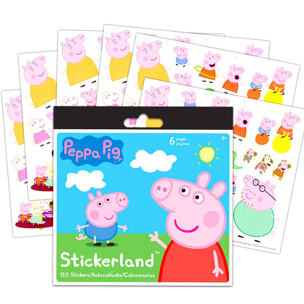 Peppa Pig specialty reward stickers pack for rewards charts and activities.