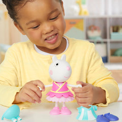 Peppa Pig Suzy Sheep shorts accessory helps craft sport-ready outfits for mini games.
