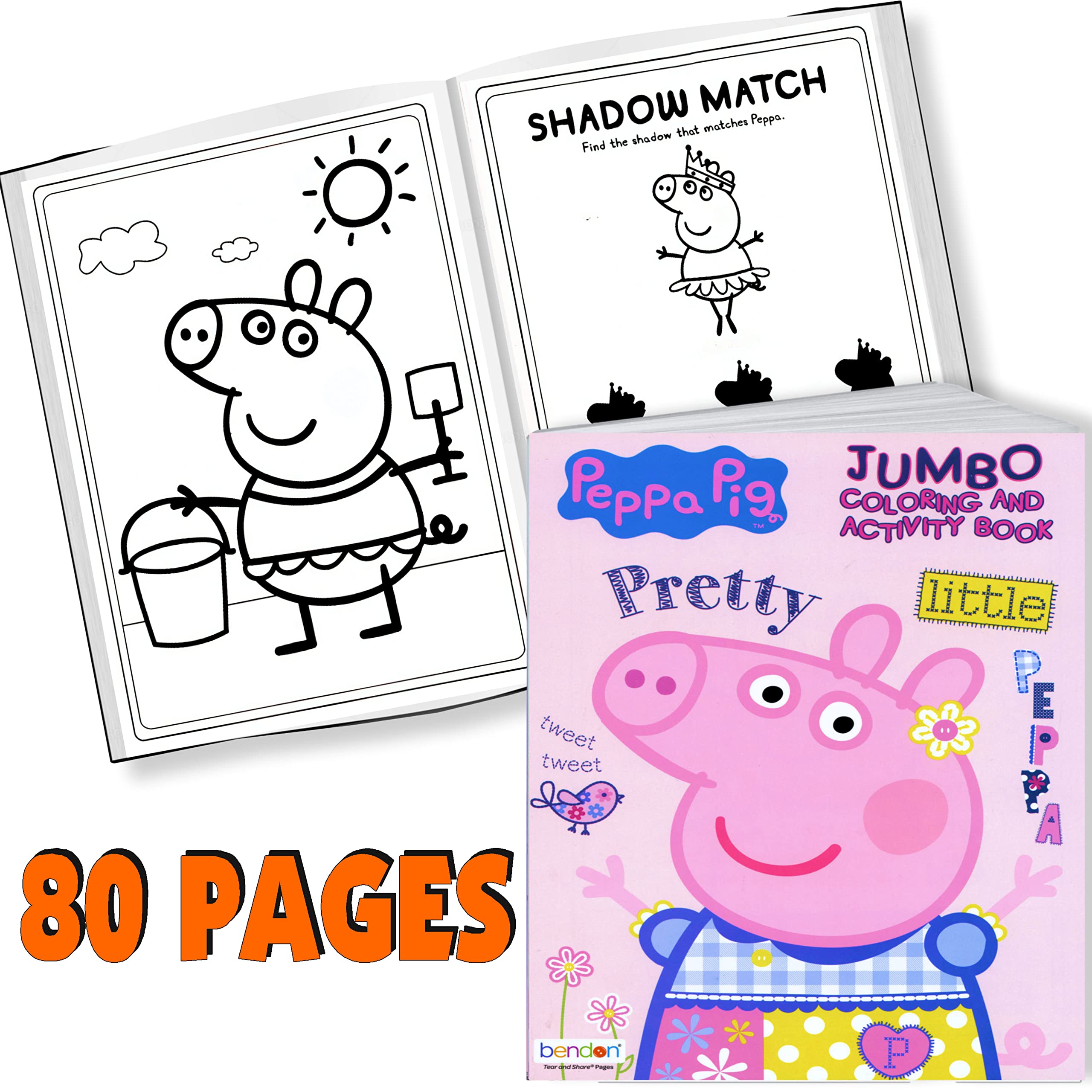 Peppa Pig thank you card craft adds a personal touch.