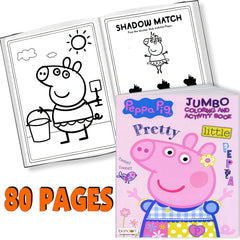 Peppa Pig thank you card craft adds a personal touch.