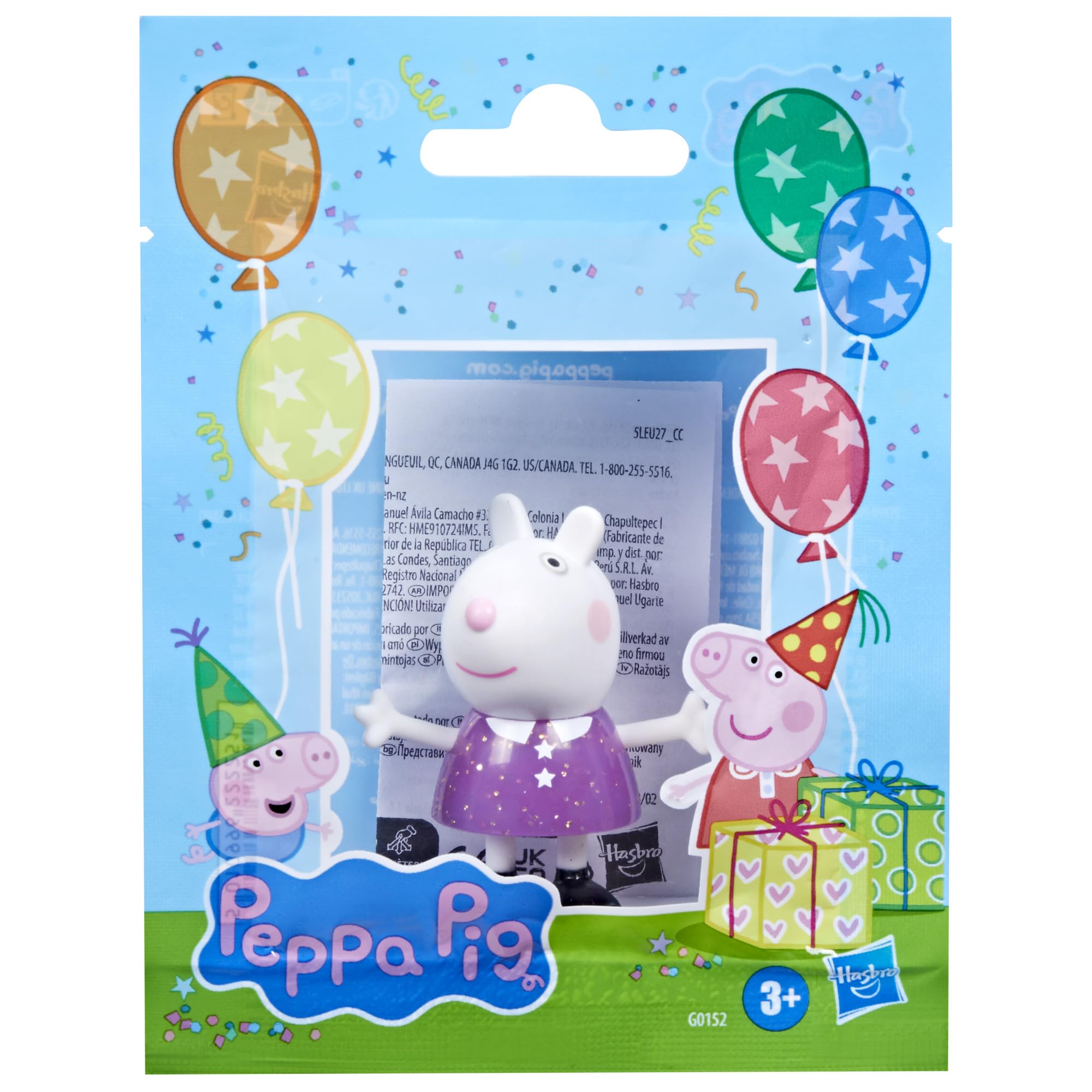 Peppa Pig Zoe Zebra figure sparks mini zoo stories.