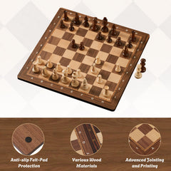 Secure non slip base with felt pads protects tables during games