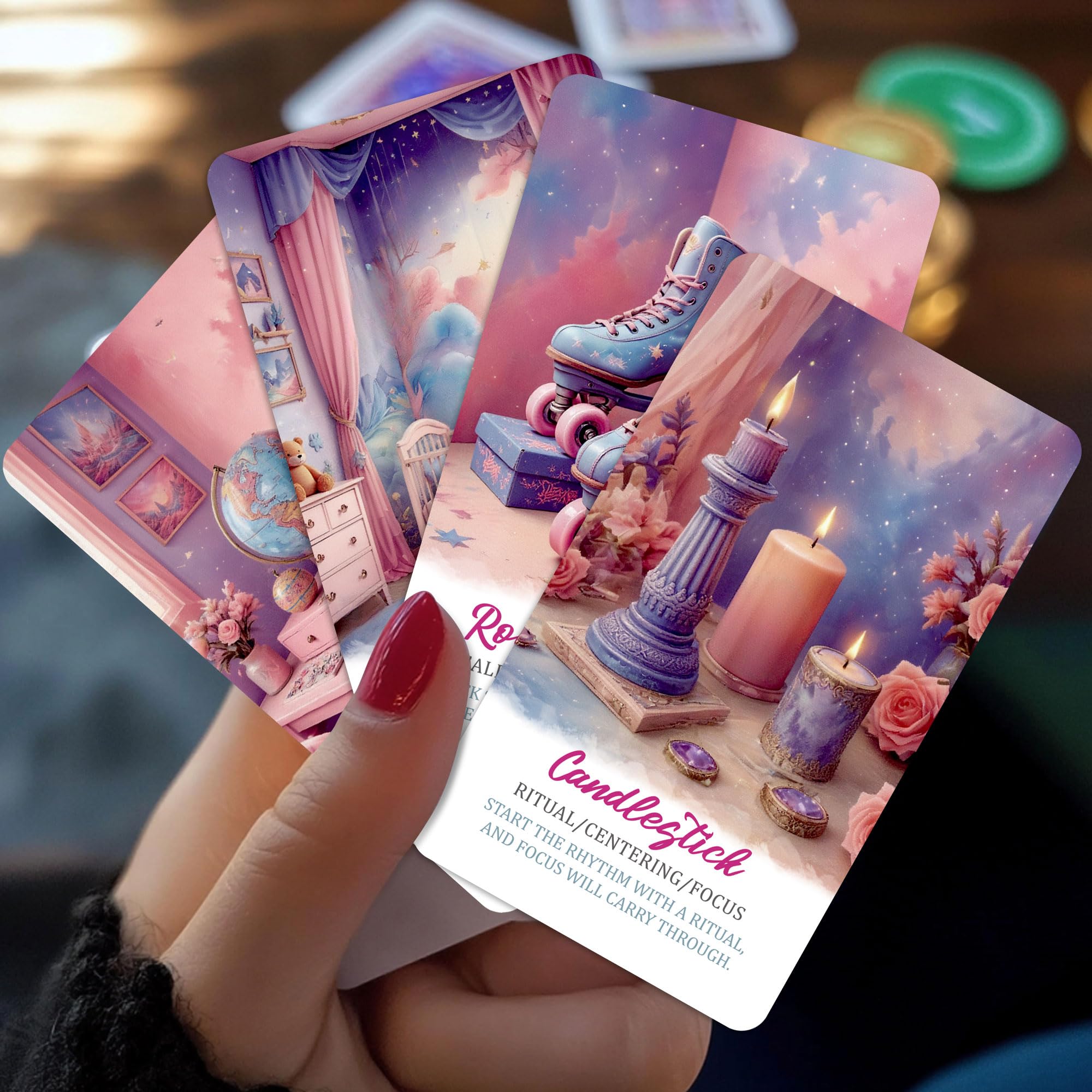 PERBDEAL gift-ready oracle deck is ideal for gifting lovers of home and harmony.