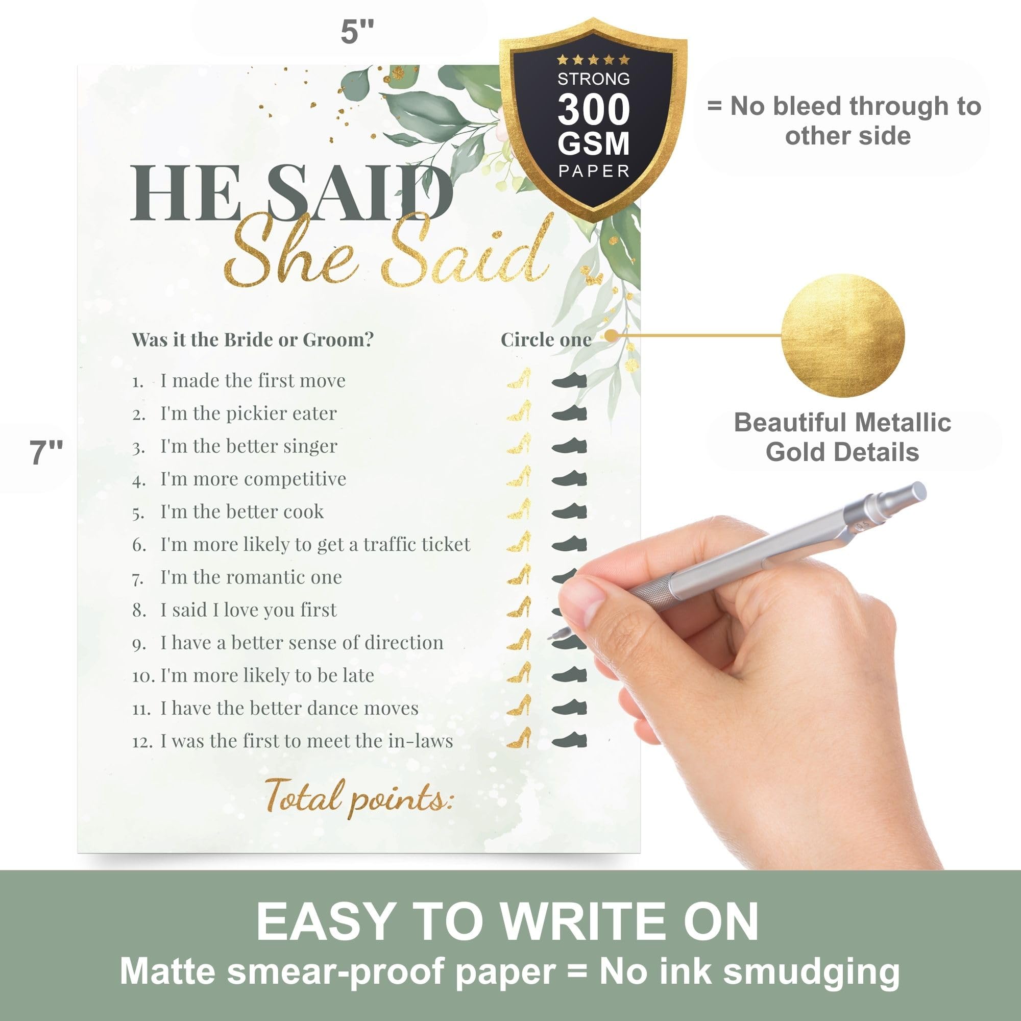 Perfect Occasion pre-printed cards save time on planning