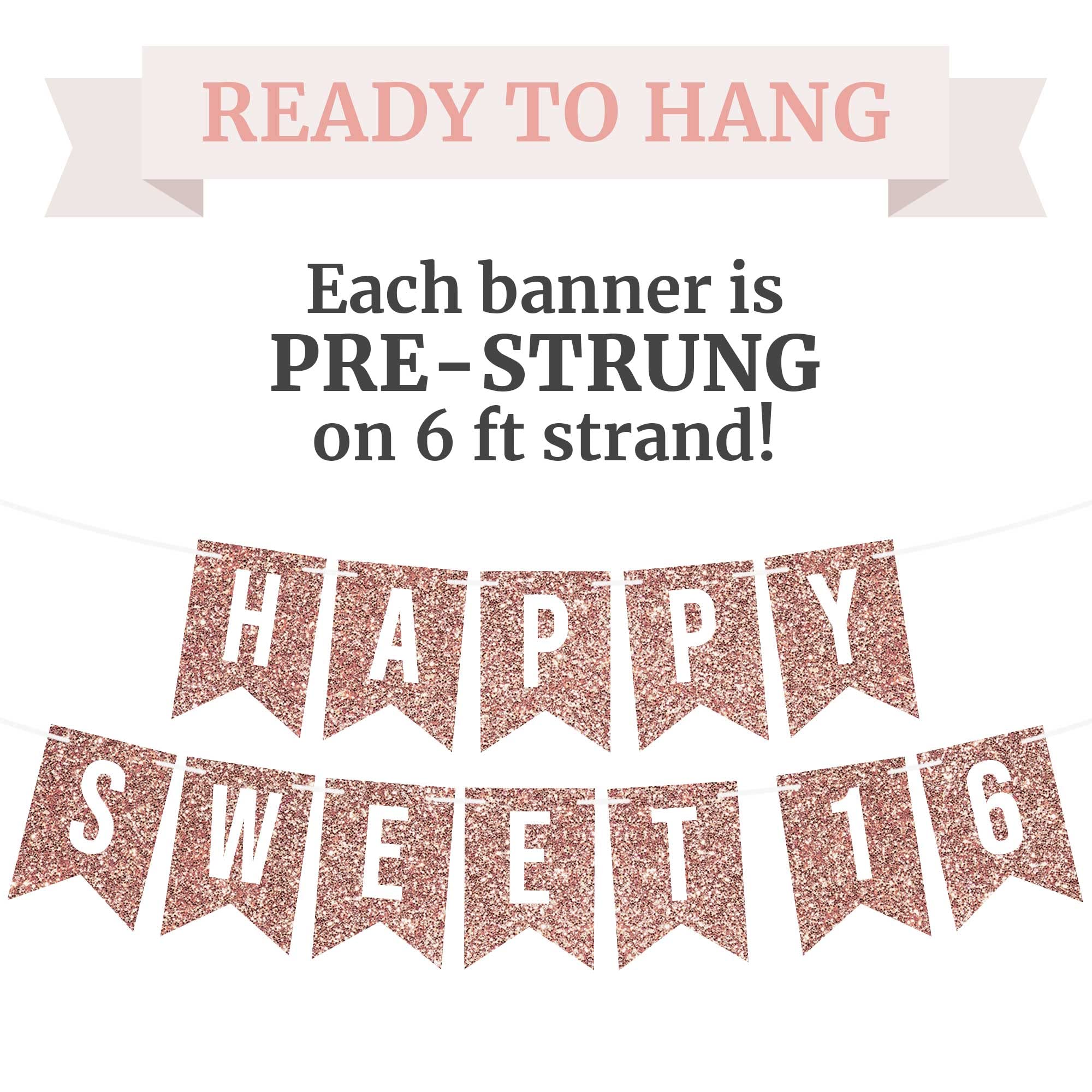 Perfect Occasion letters stay securely in place with punch holes.