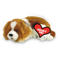 Perfect Petzzz Cavalier breathing feature shows lifelike presence for calm companionship