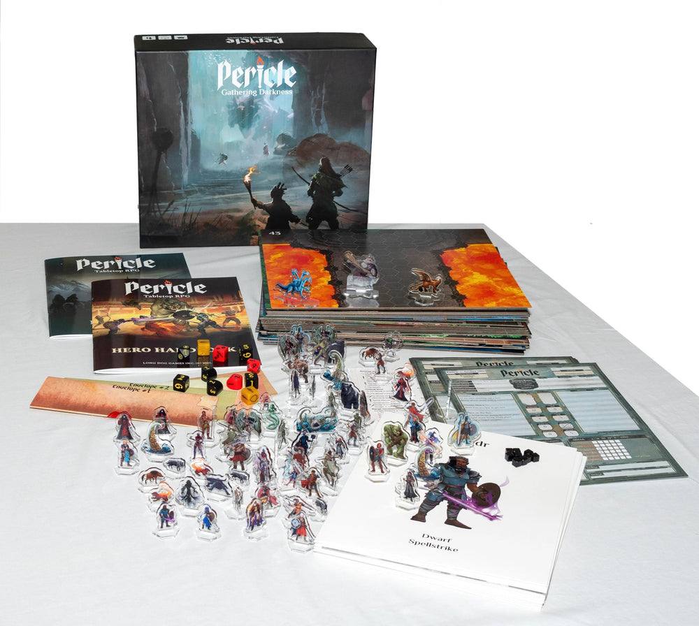 Pericle Gathering Darkness branching storyline illustrating player driven outcomes in campaign