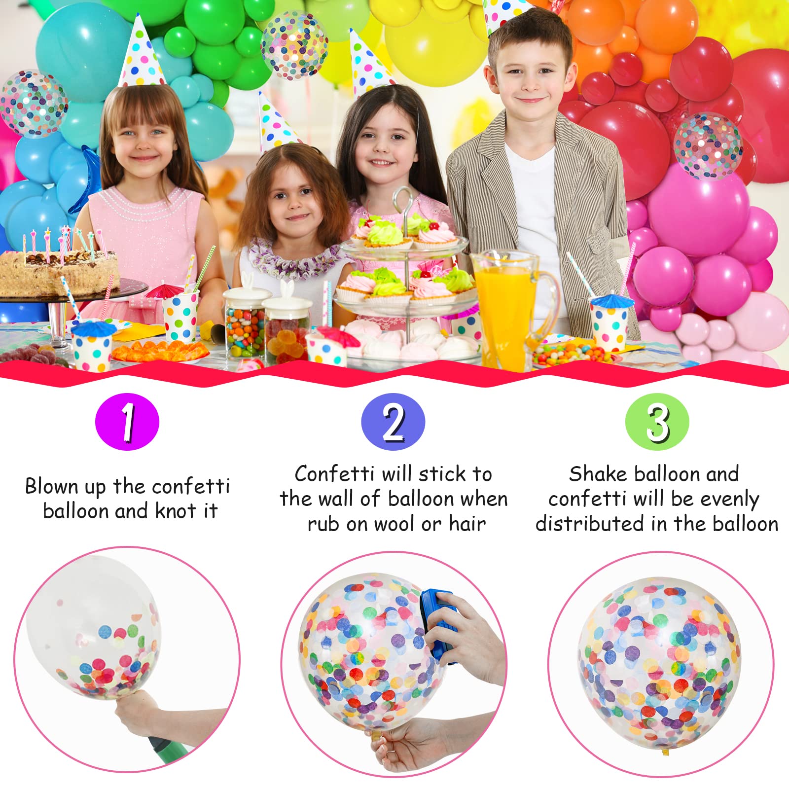 PERPAOL balloon strip enables easy DIY assembly for parties