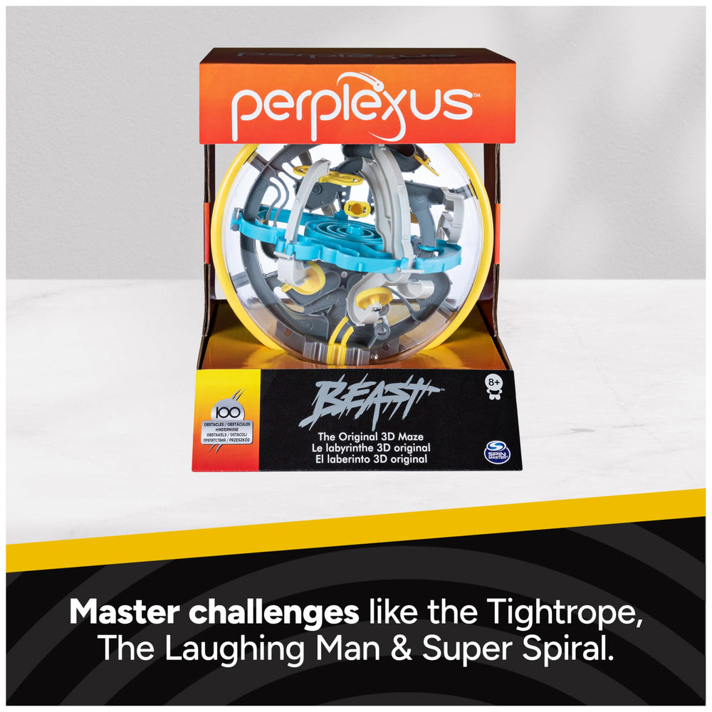 Perplexus Beast 360-degree play captures full ball mobility
