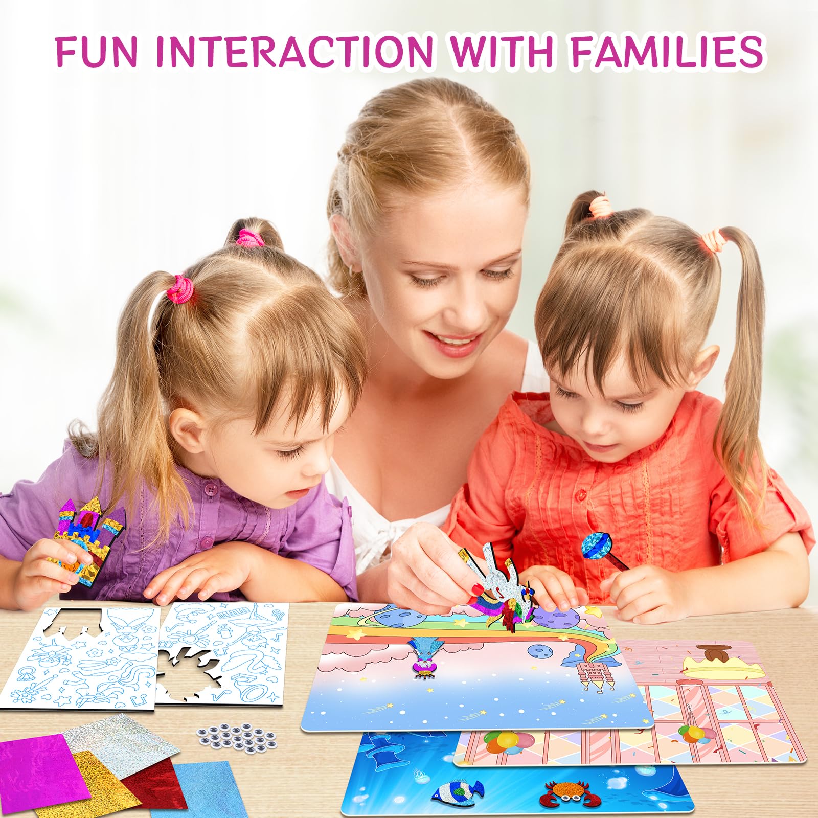 PERRYHOME Googly eyes add personality to foil crafts and projects.