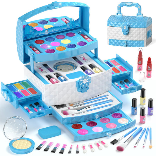 PERRYHOME Kids makeup eyeshadow palette for imaginative play and color exploration.