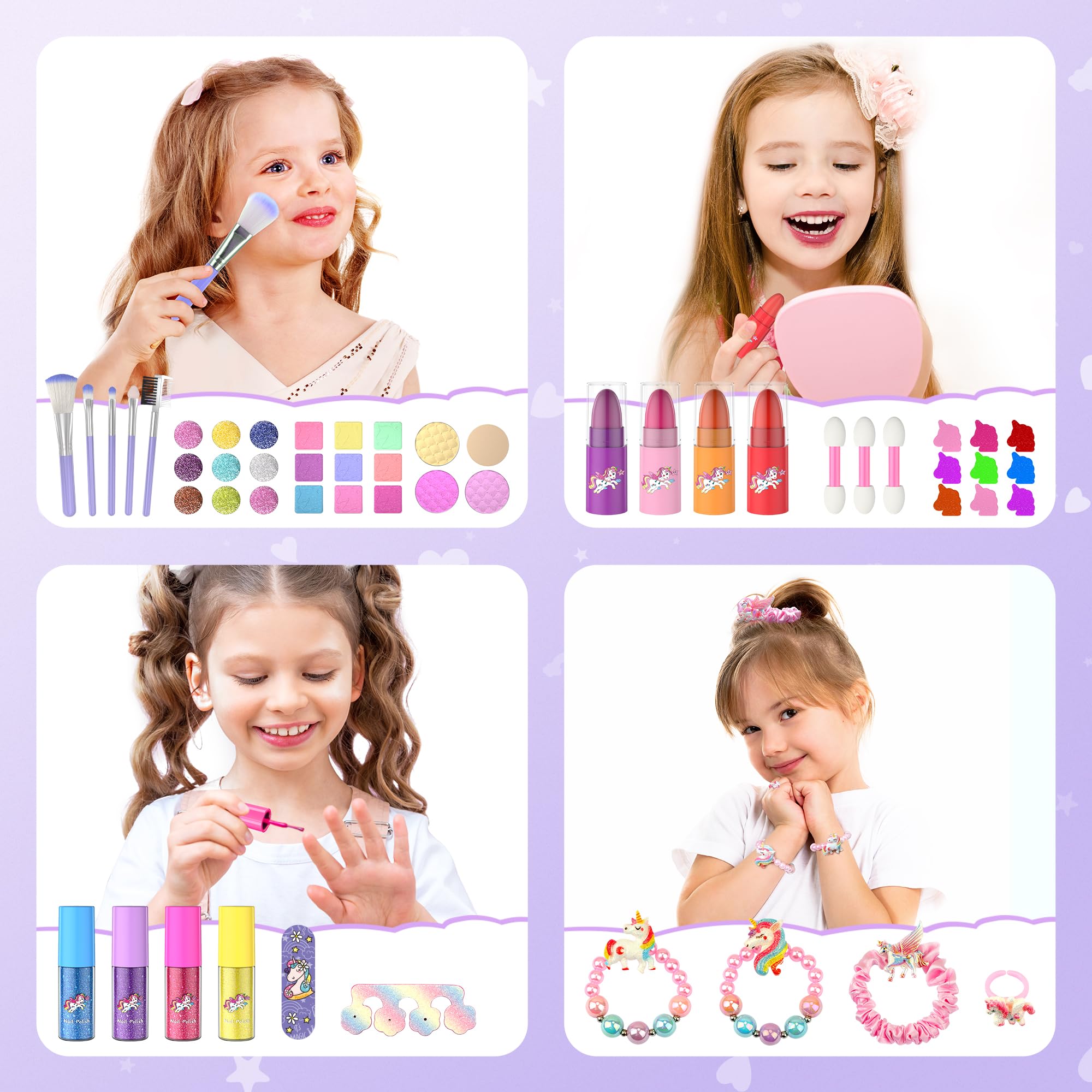 PERRYHOME Safe materials with fruity scent for gentle makeup moments