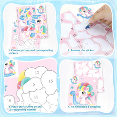 PERRYHOME side-by-side sticker design keeps stickers aligned for quick, mess-free crafting.