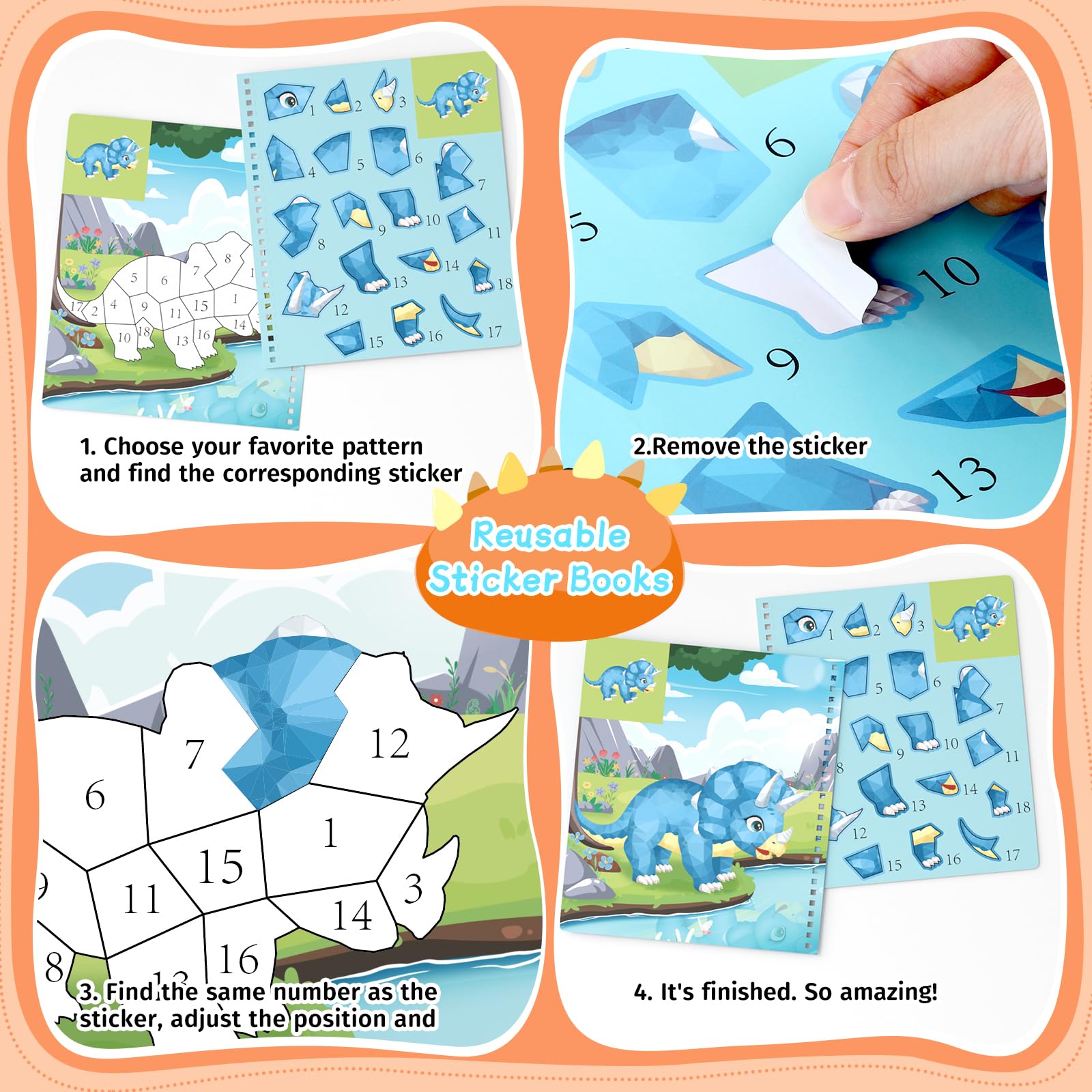 PERRYHOME space sticker activities foster focus and creative storytelling for kids