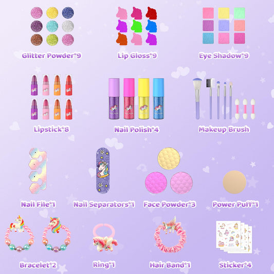 PERRYHOME Unicorn starry sky design enhances pretend play