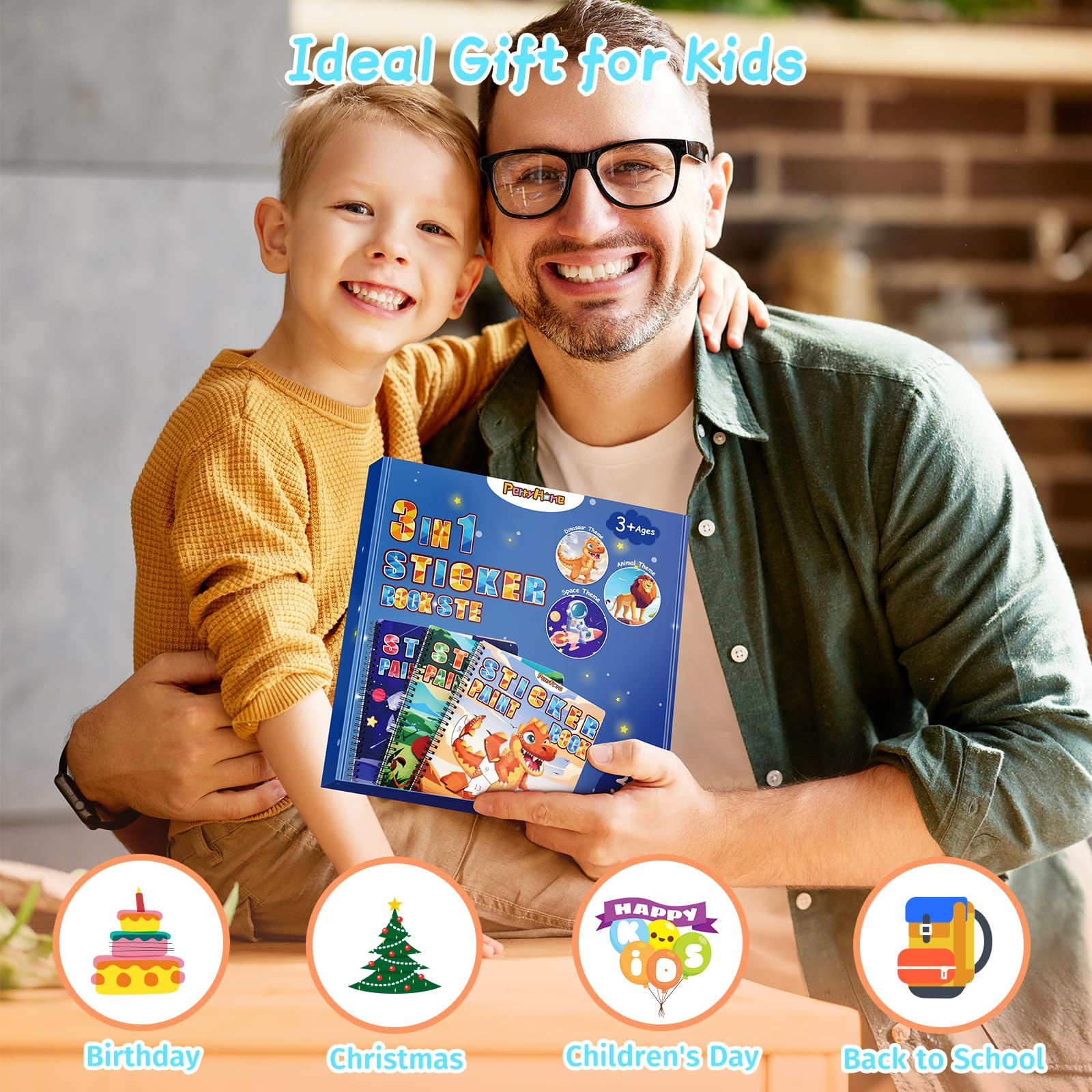 PERRYHOME waterproof, tear-proof paper supports mess-free crafting