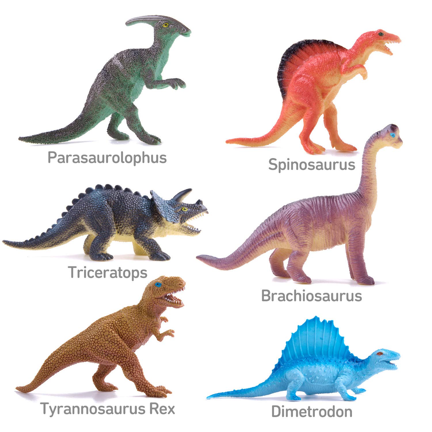 Peruser dinosaurs durable plastic withstands rugged play.
