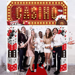 Peryiter casino banner close-up showcases gold and red theme