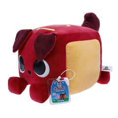 Pet Simulator Hot Dog Huge Pet Plush, 8.5-inch tall, soft cuddle buddy for kids and collectors.