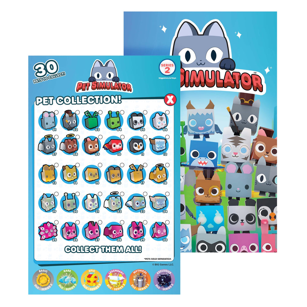 Pet Simulator Pixel DLC code card 2 unlocks in-game rewards