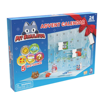 Pet Simulator Series 2 Advent Calendar cover, ideal holiday gift inspiration.