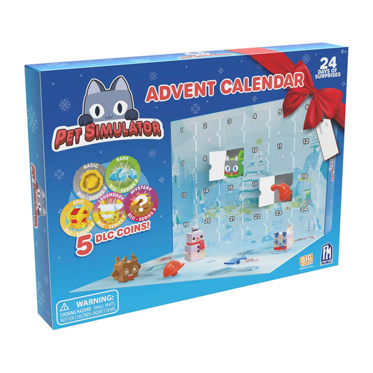 Pet Simulator Series 2 Advent Calendar cover, ideal holiday gift inspiration.