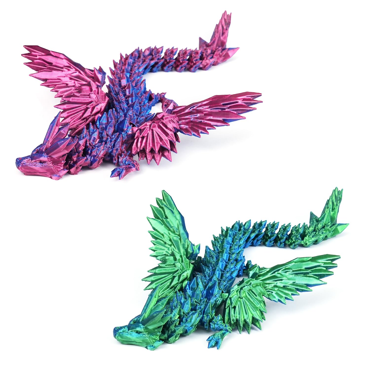 PETBSNVB crystal dragon with wings enhances desk decor and sparks conversations.