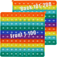 PETBSNVB double side 1-200 number popper for classroom math practice.