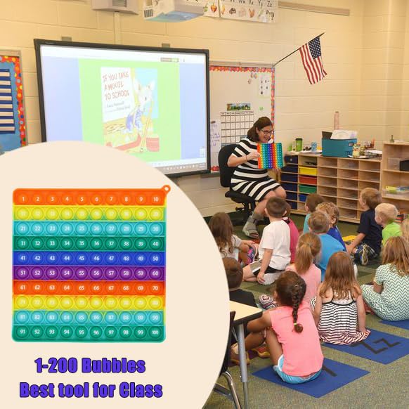 PETBSNVB Learning Play Pop It engages kids at home or class