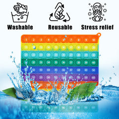 PETBSNVB Numbers 1-200 Pop It promotes math learning
