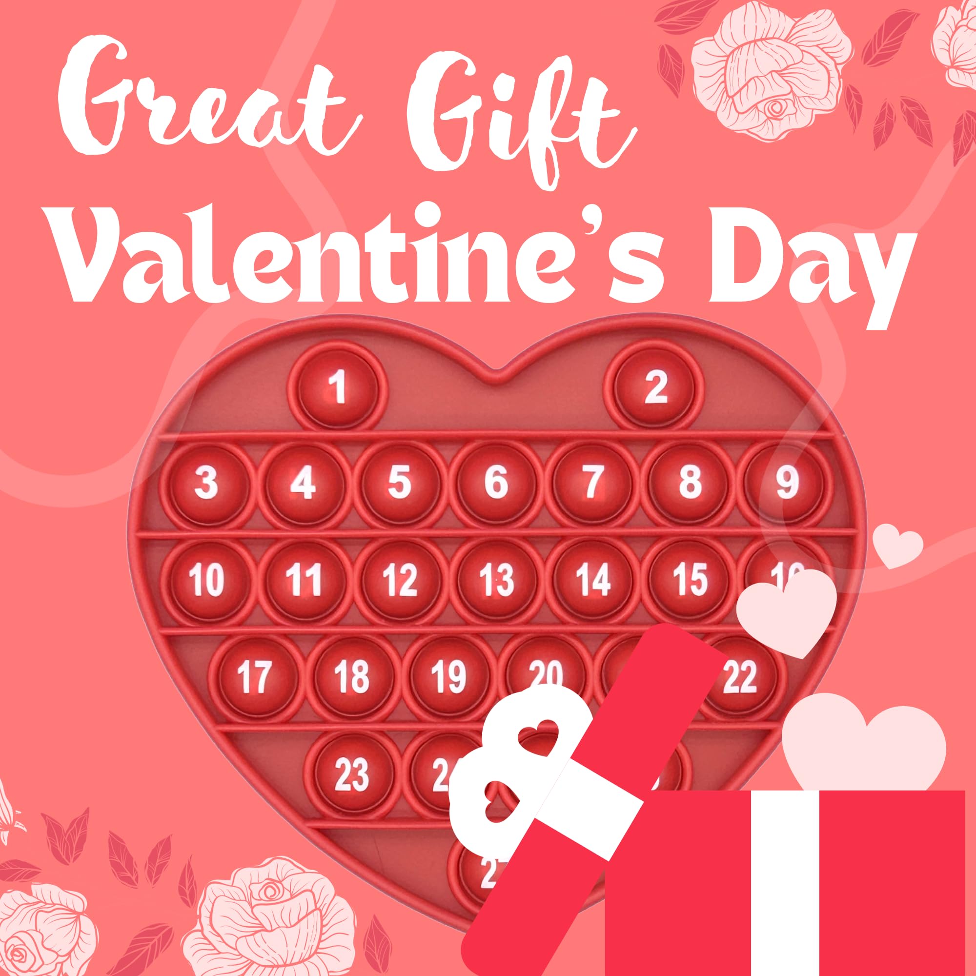 PETBSNVB Valentine gift idea with interactive bubbles and learning.
