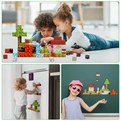 Petenjoy magnetic play on metal surfaces expands placement options.
