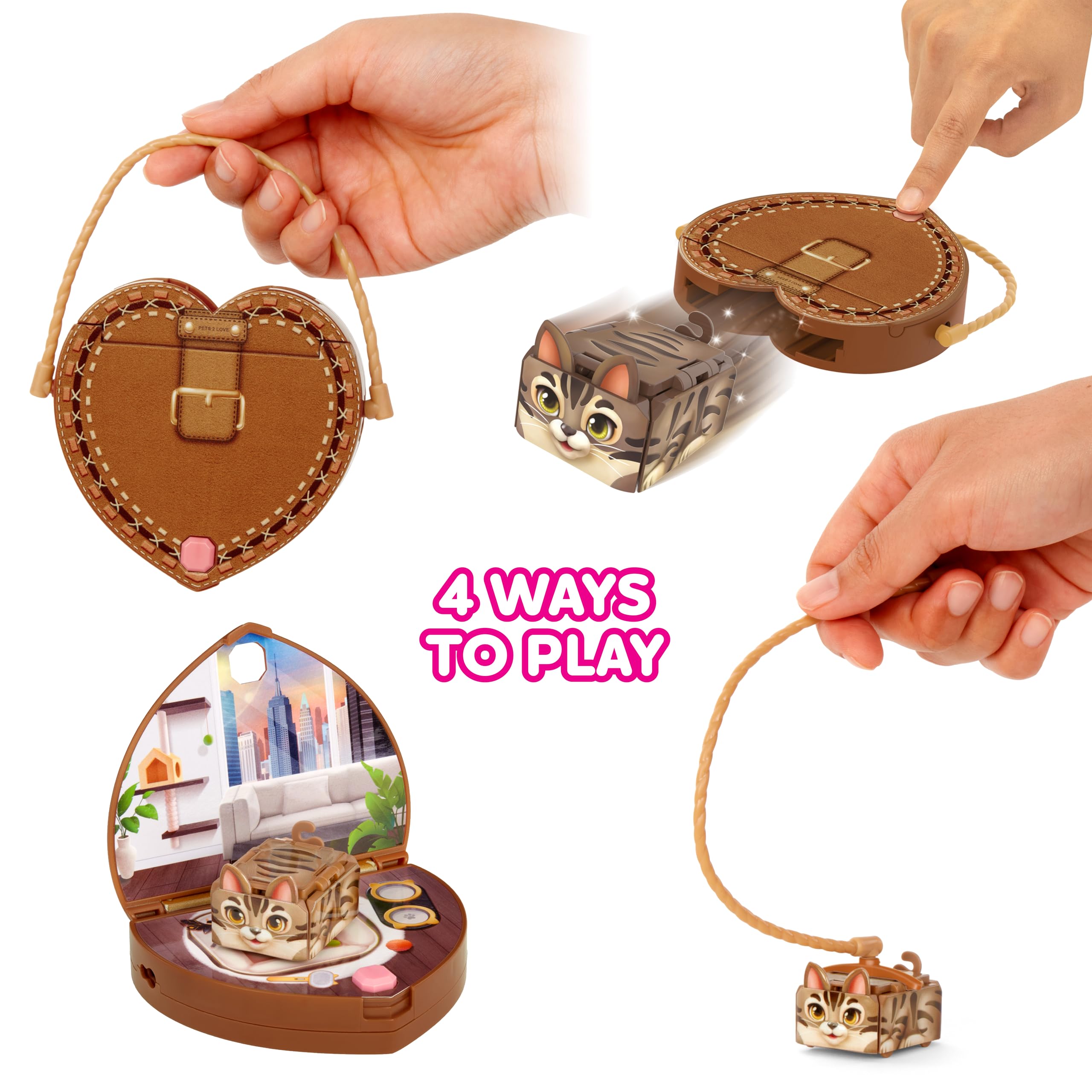 Pets 2 Love Luna purse strap converts to walking leash