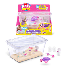 Pets Alive Mommy Turtle Surprise eggs hatch, creating anticipation and wonder.