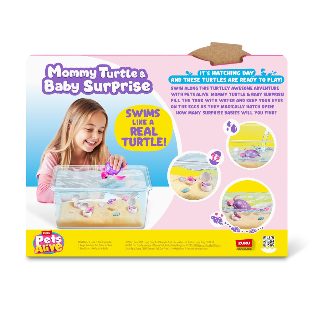 Pets Alive Mommy Turtle Surprise family adventure inspires storytelling and play.
