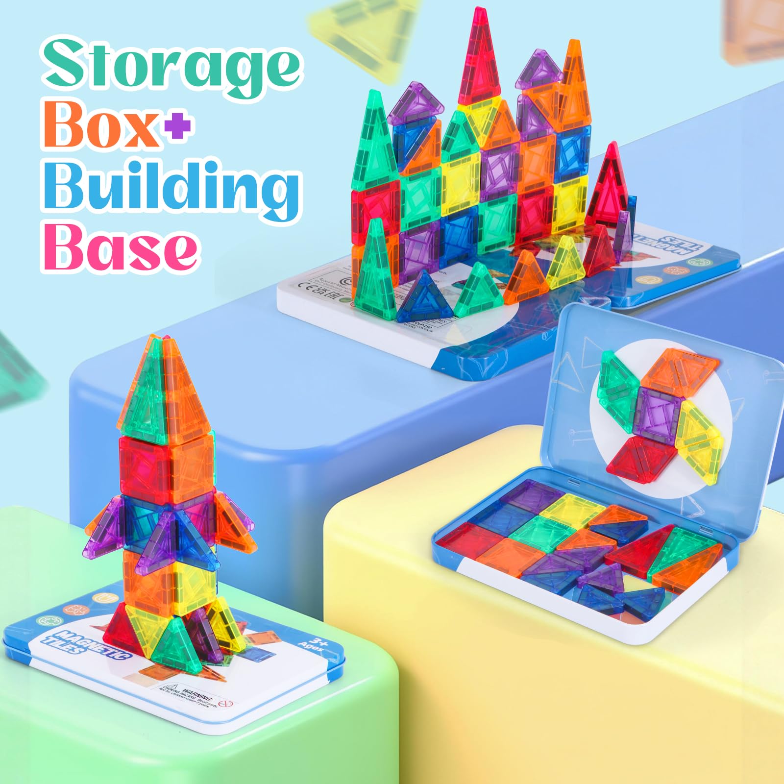 Pexykal tiles in kids hands encourage hands-on exploration.